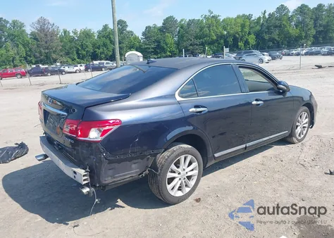 2010 Lexus Es 350 z USA, uszkodzony, nr VIN JTHBK1EG4A2345390